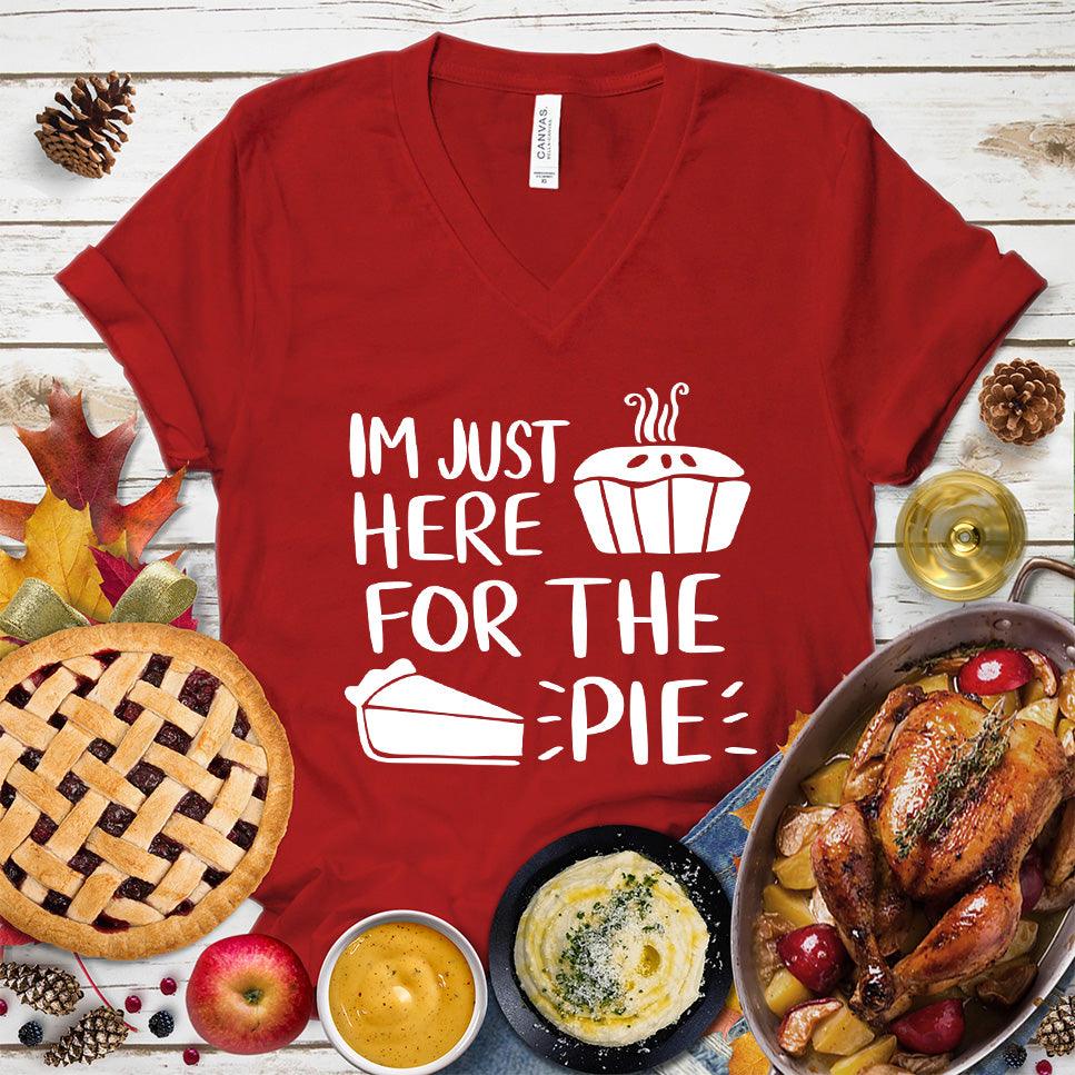 I'm Just Here for the Pie V-Neck