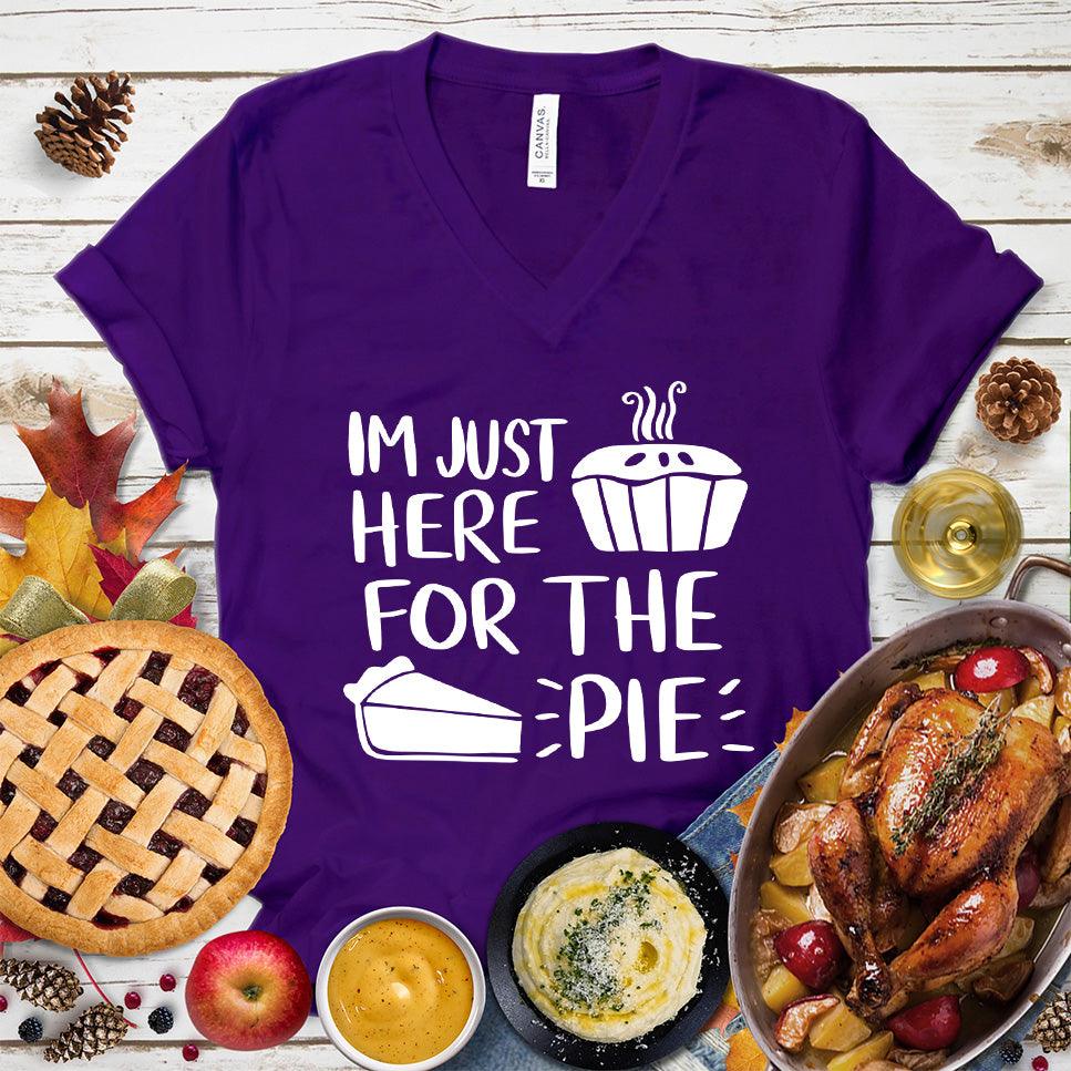 I'm Just Here for the Pie V-Neck