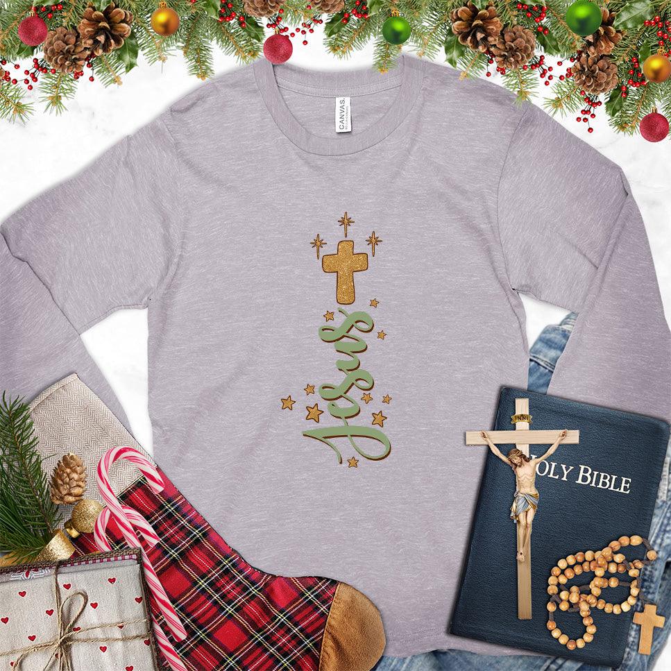 Jesus Cross Version 2 Colored Edition Long Sleeves