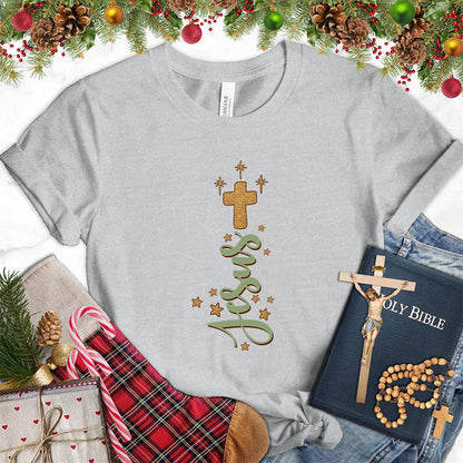 Jesus Cross Version 2 Colored Edition T-Shirt
