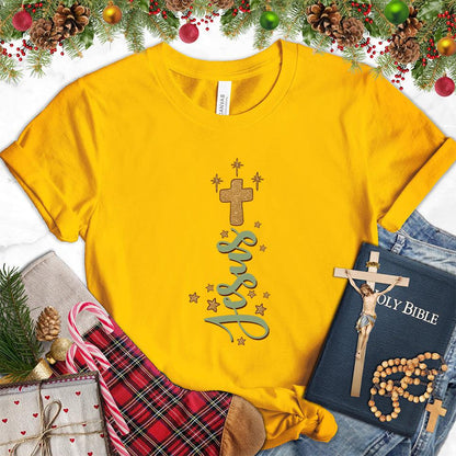 Jesus Cross Version 2 Colored Edition T-Shirt