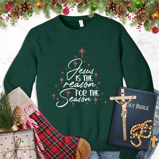 Jesus Is The Reason For The Season Colored Edition Sweatshirt
