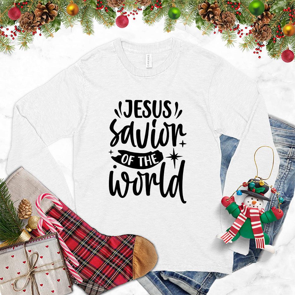 Jesus Savior Of The World Long Sleeves