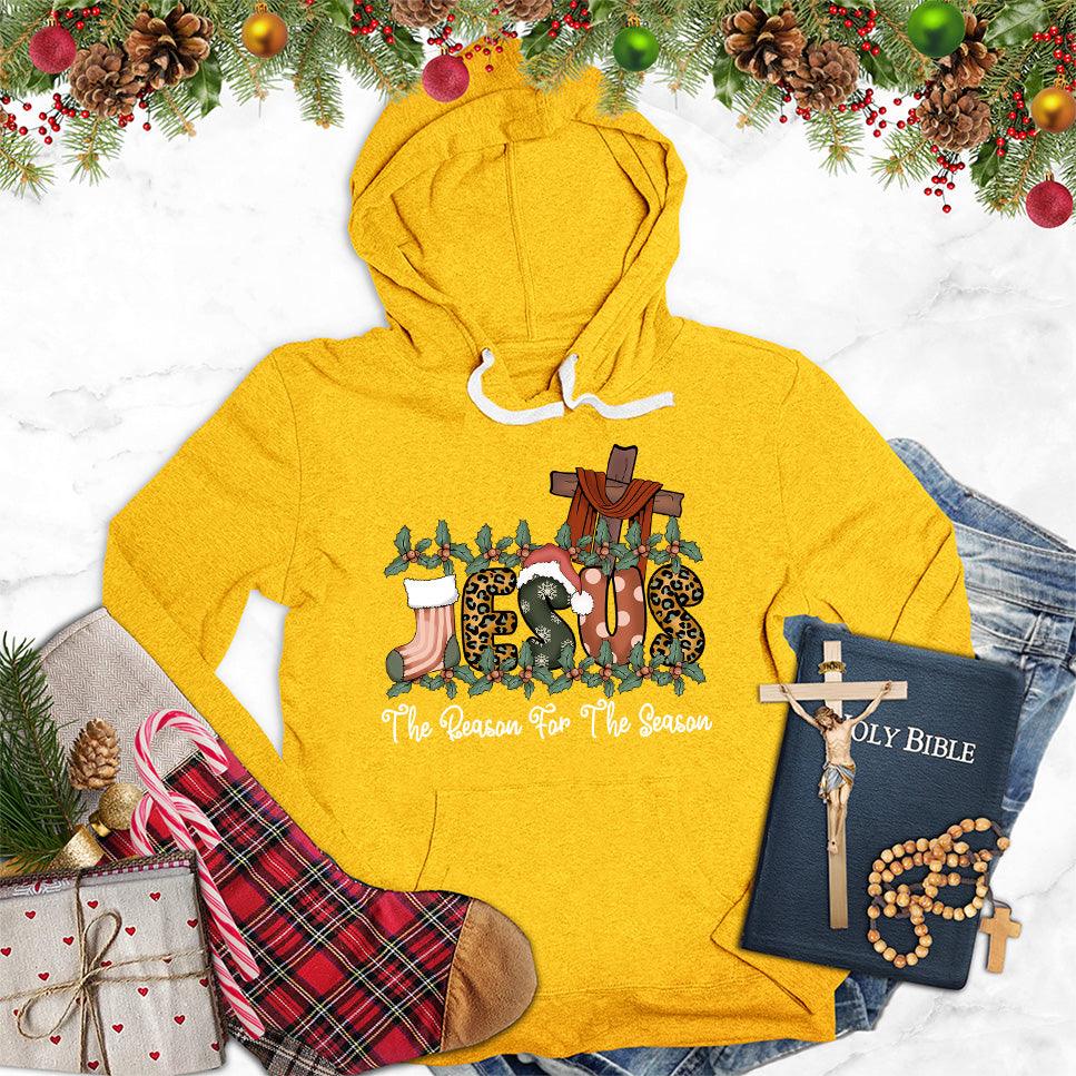 Jesus The Reason For The Season Colored Edition Hoodie