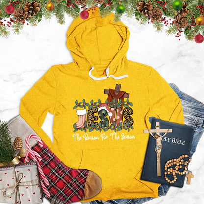 Jesus The Reason For The Season Colored Edition Hoodie