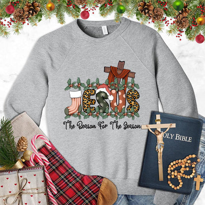 Jesus The Reason For The Season Colored Edition Sweatshirt