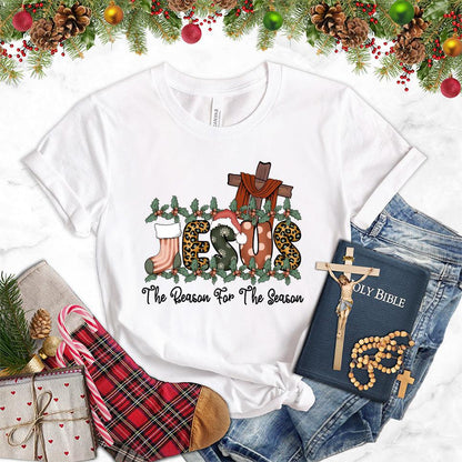 Jesus The Reason For The Season Colored Edition T-Shirt