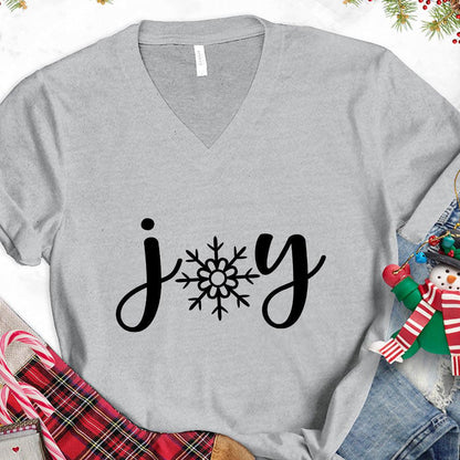 Joy Christmas V-Neck