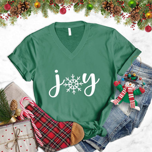 Joy Christmas V-Neck