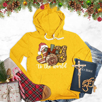 Joy To The World Version 2 Colored Edition Hoodie