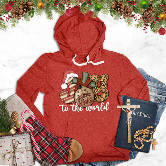 Joy To The World Version 2 Colored Edition Hoodie