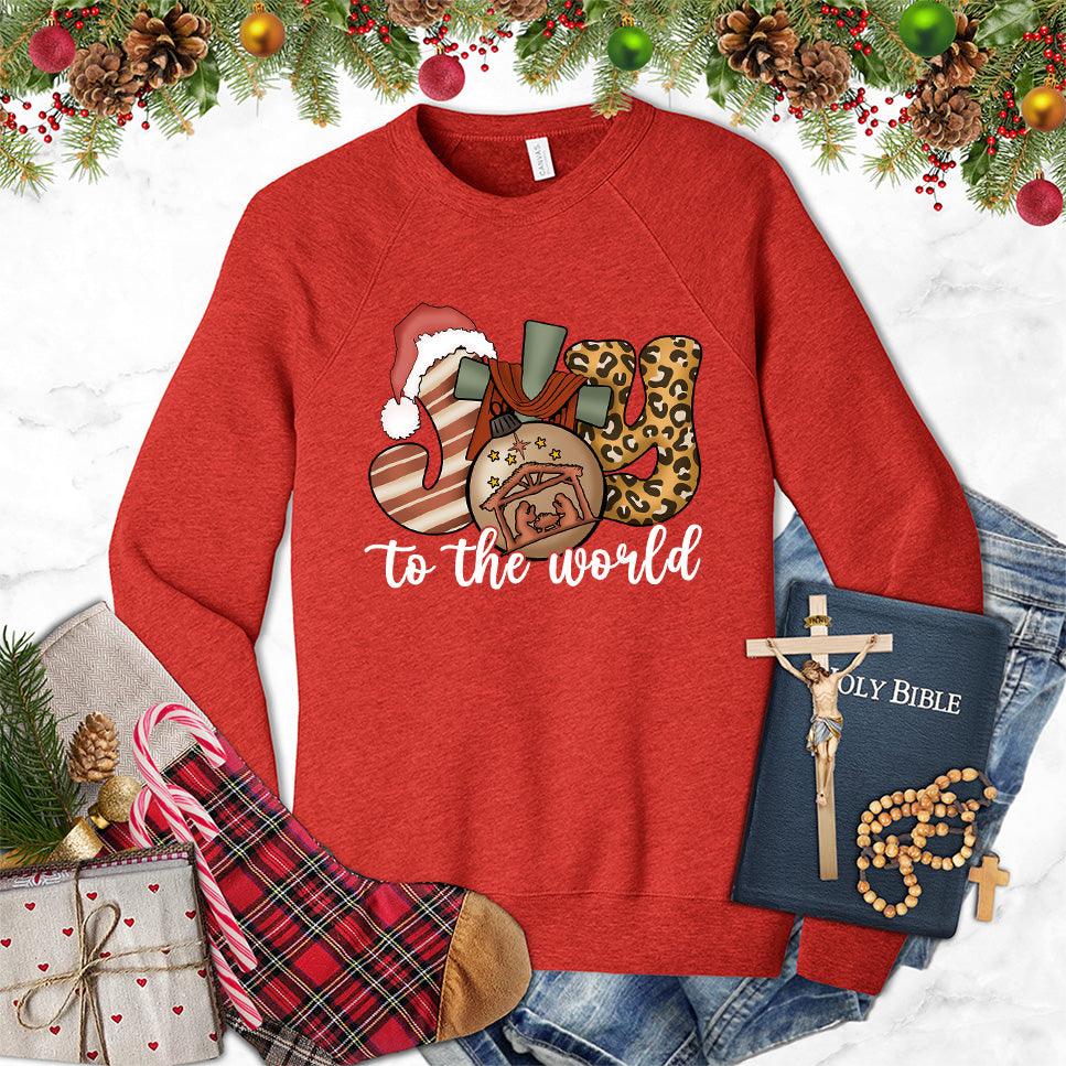 Joy To The World Version 2 Colored Edition Sweatshirt