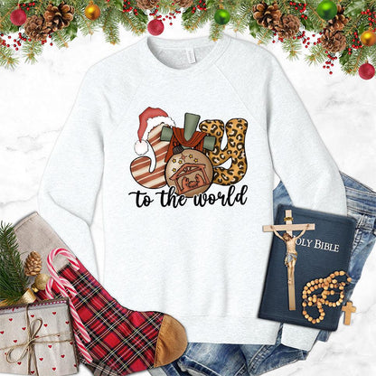 Joy To The World Version 2 Colored Edition Sweatshirt