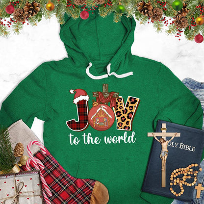 Joy To The World Version 3 Colored Edition Hoodie