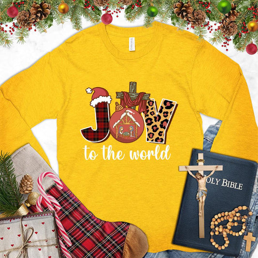 Joy To The World Version 3 Colored Edition Long Sleeves