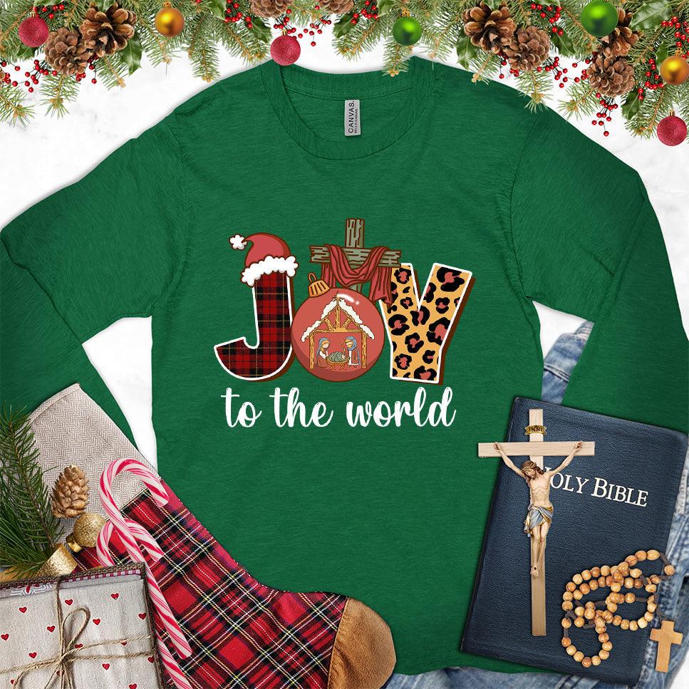 Joy To The World Version 3 Colored Edition Long Sleeves