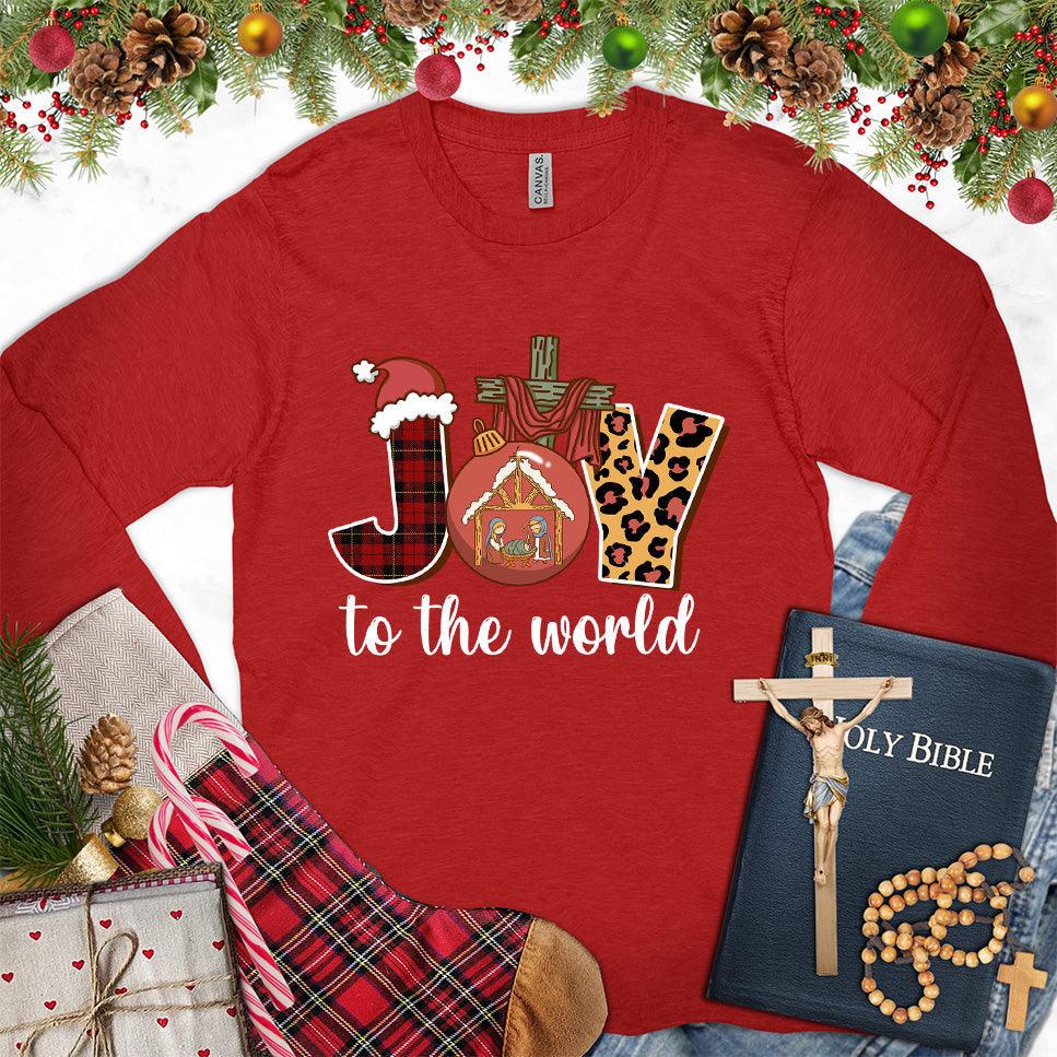 Joy To The World Version 3 Colored Edition Long Sleeves