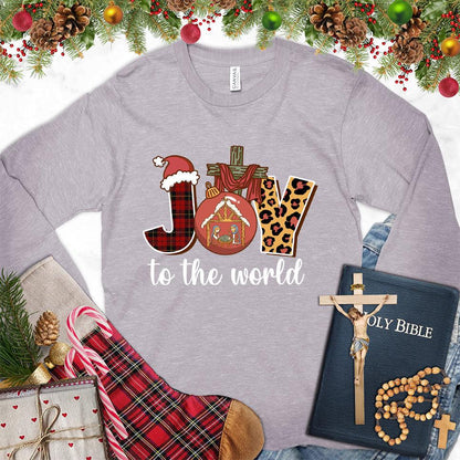 Joy To The World Version 3 Colored Edition Long Sleeves