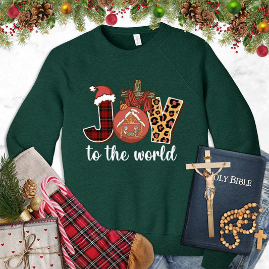 Joy To The World Version 3 Colored Edition Sweatshirt
