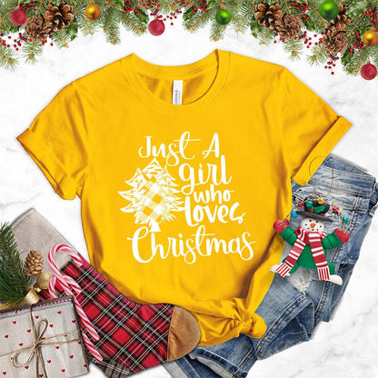 Just A Girl Who Loves Christmas T-Shirt
