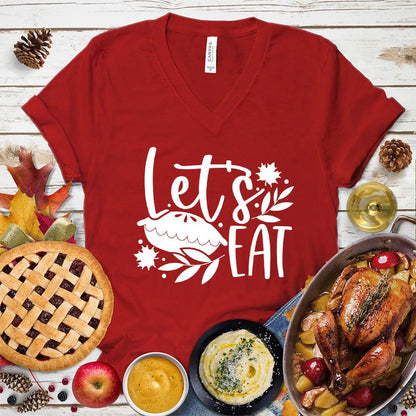Let's Eat Pie V-Neck