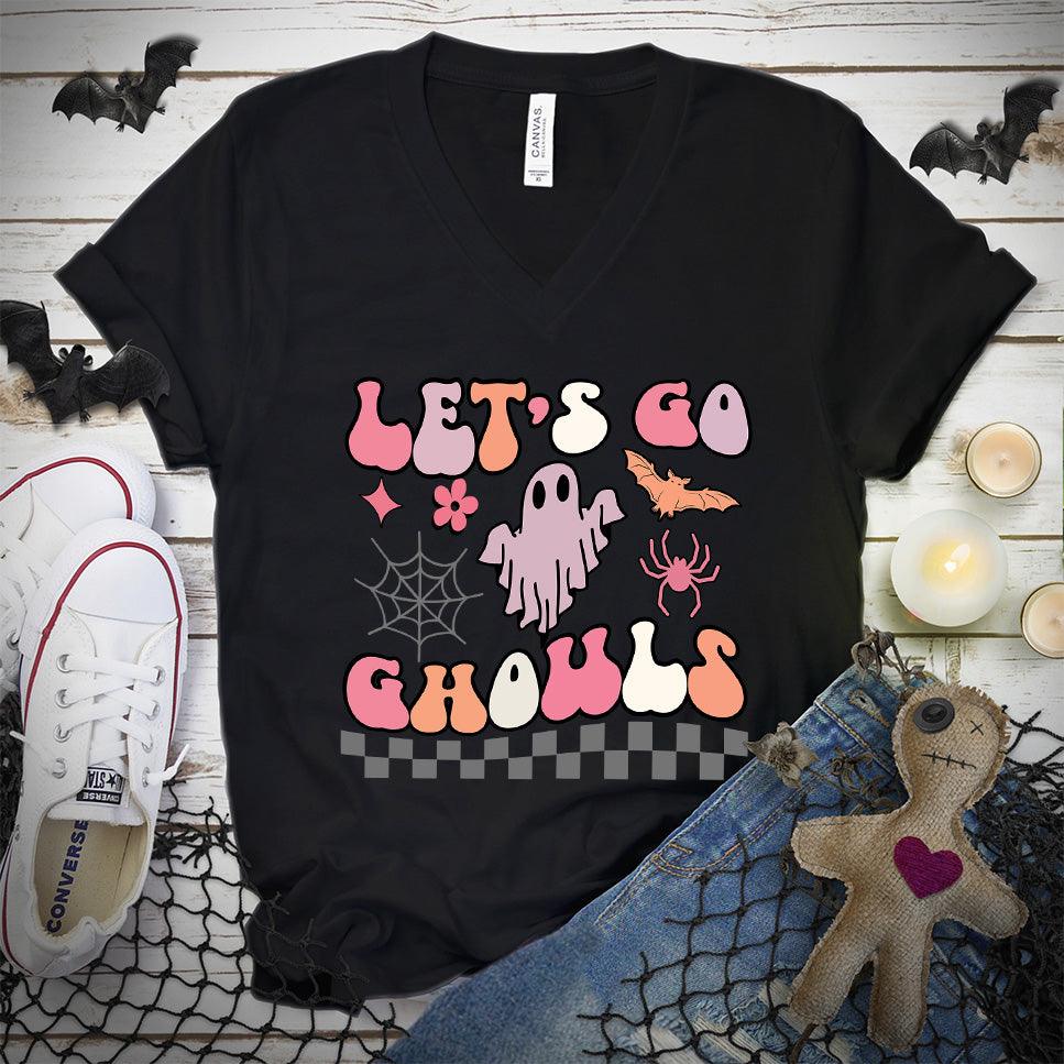 Let's Go Ghouls Colored Edition V-Neck