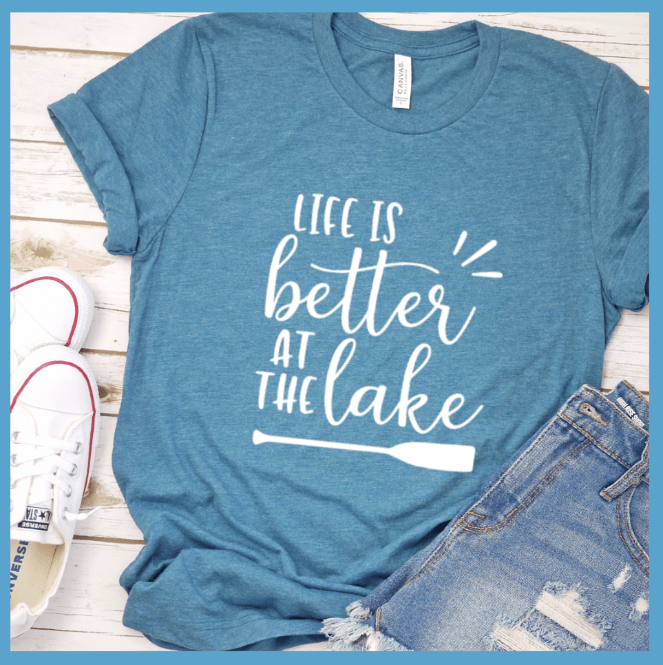Life Is Better At The Lake Version 2 T-Shirt