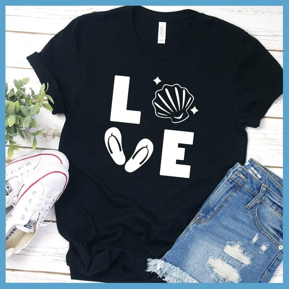 Love Beach Flip Flop T-Shirt