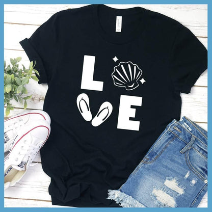 Love Beach Flip Flop T-Shirt