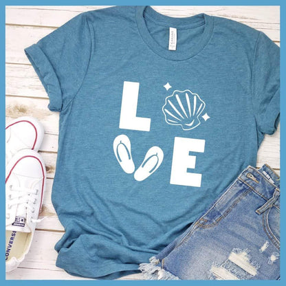 Love Beach Flip Flop T-Shirt