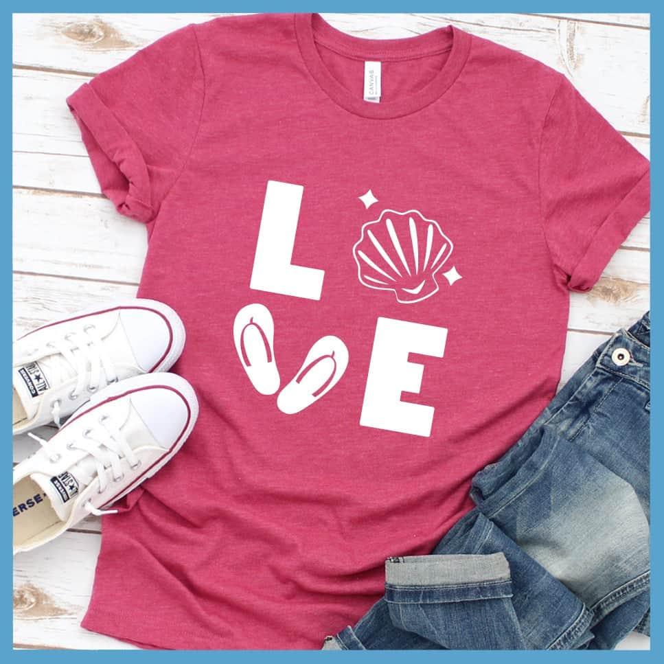 Love Beach Flip Flop T-Shirt