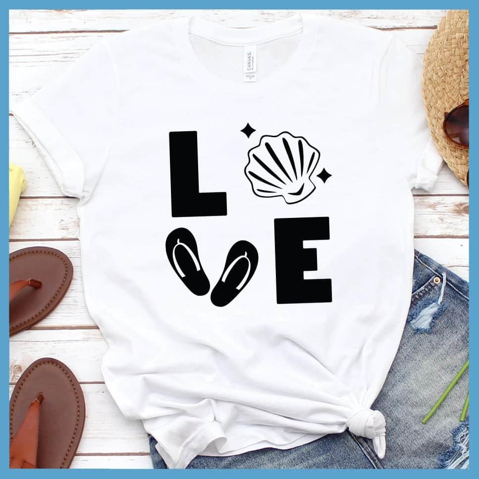 Love Beach Flip Flop T-Shirt