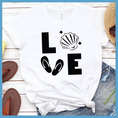 Love Beach Flip Flop T-Shirt