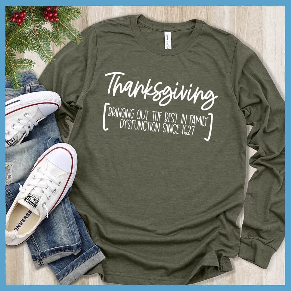 Family Thanksgiving Long Sleeves