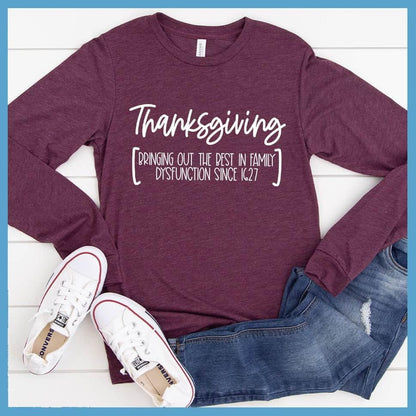 Family Thanksgiving Long Sleeves