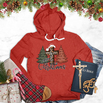 Merry Christmas Jesus Colored Edition Hoodie