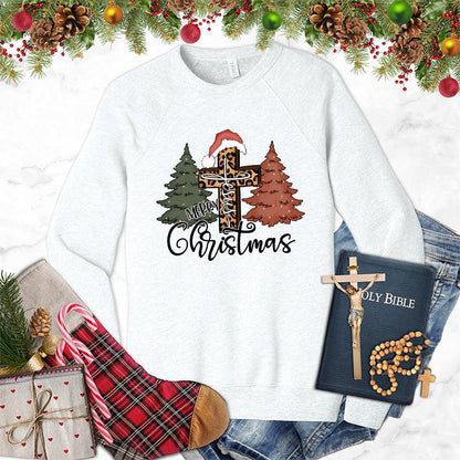 Merry Christmas Jesus Colored Edition Sweatshirt