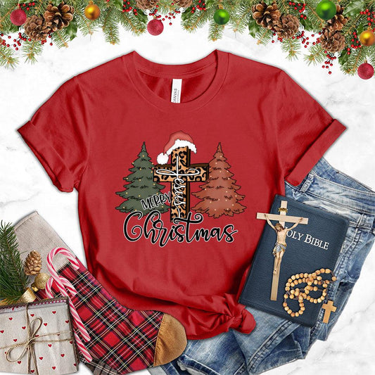 Merry Christmas Jesus Colored Edition T-Shirt