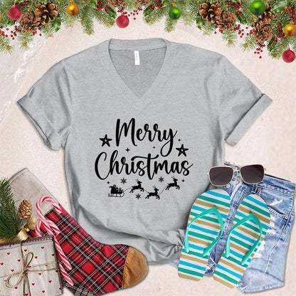Merry Christmas Version 2 V-Neck