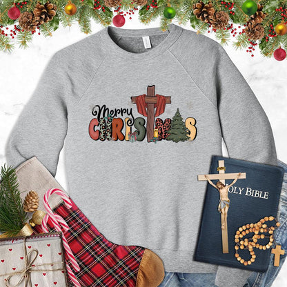 Merry Christmas Version 4 Colored Edition Sweatshirt