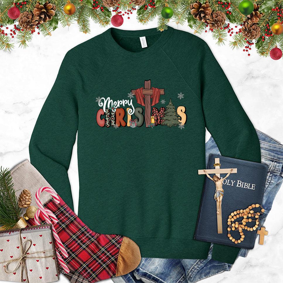 Merry Christmas Version 4 Colored Edition Sweatshirt