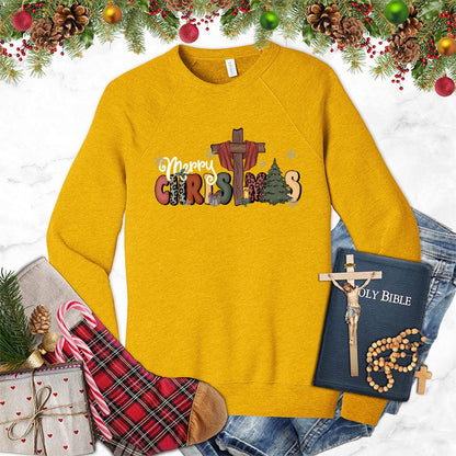 Merry Christmas Version 4 Colored Edition Sweatshirt