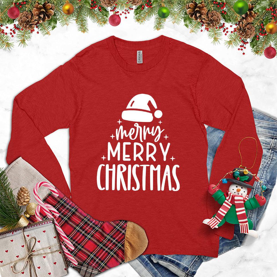 Merry Merry Christmas Long Sleeves