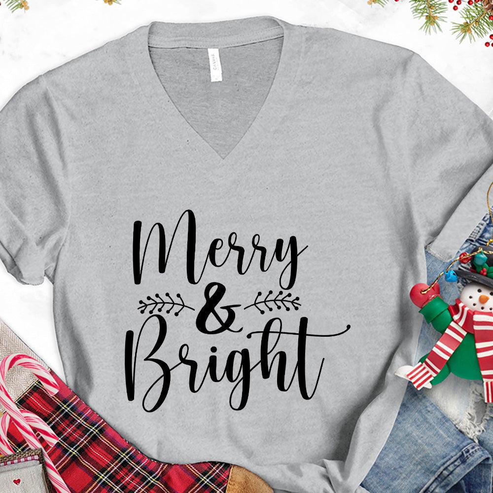 Merry & Bright V-Neck