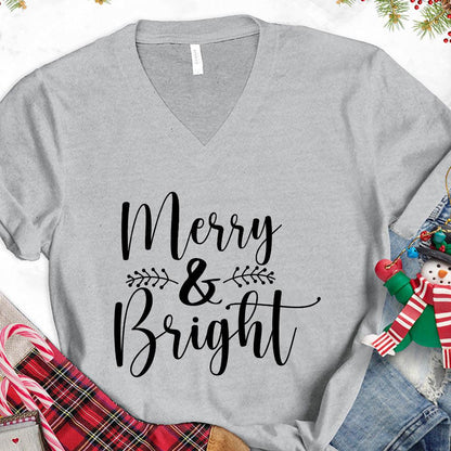 Merry & Bright V-Neck
