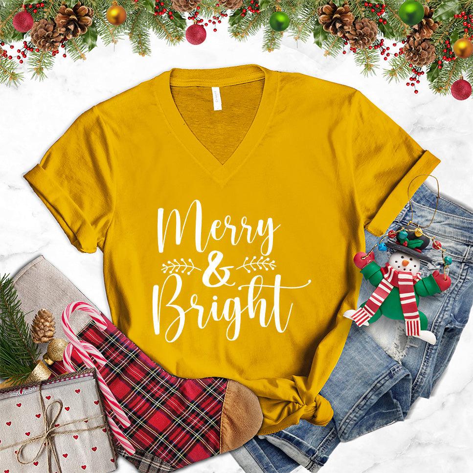 Merry & Bright V-Neck