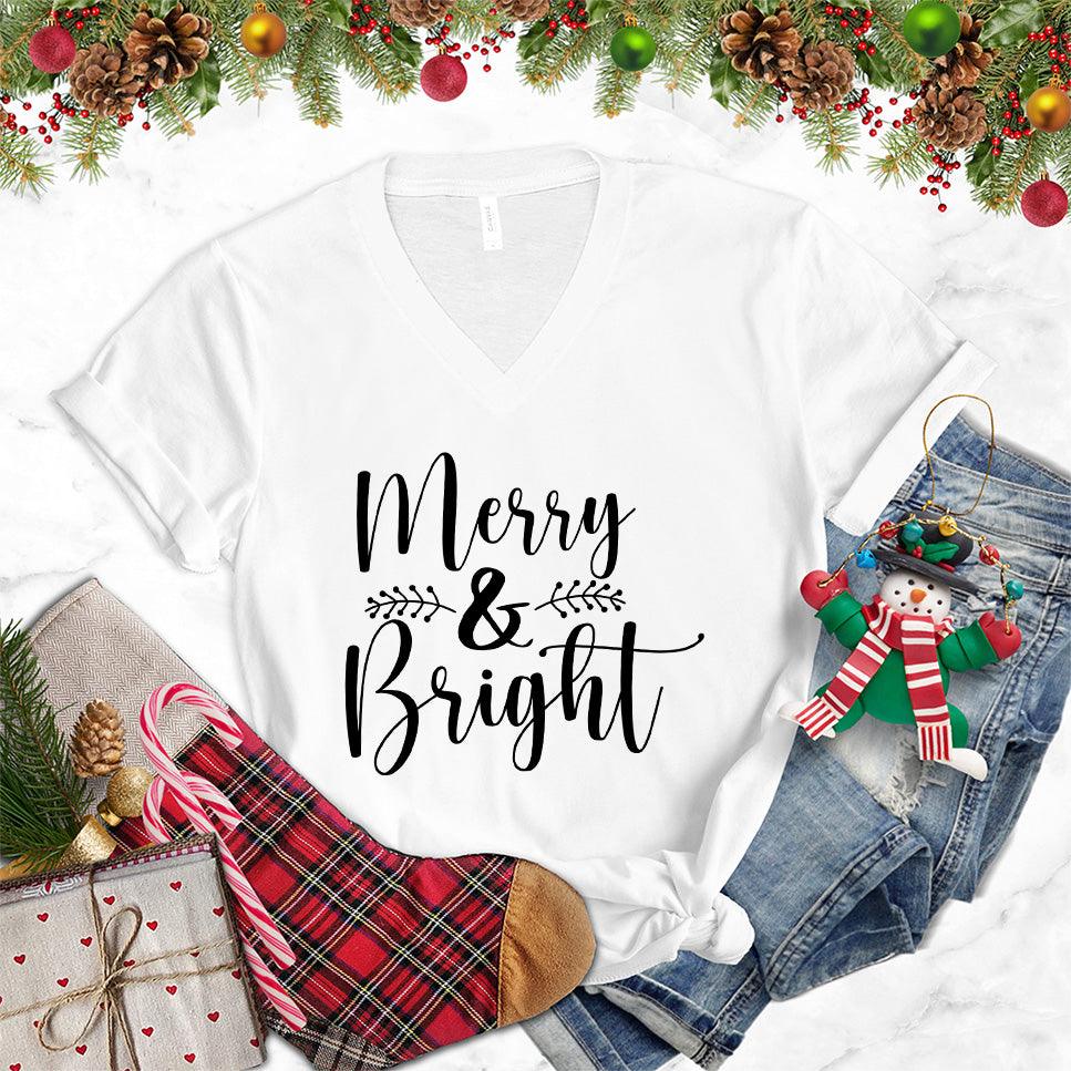 Merry & Bright V-Neck