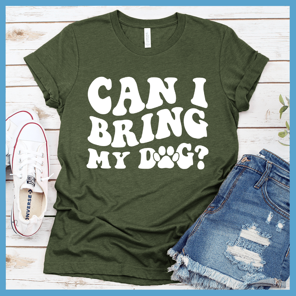 Can I Bring My Dog Retro T-Shirt