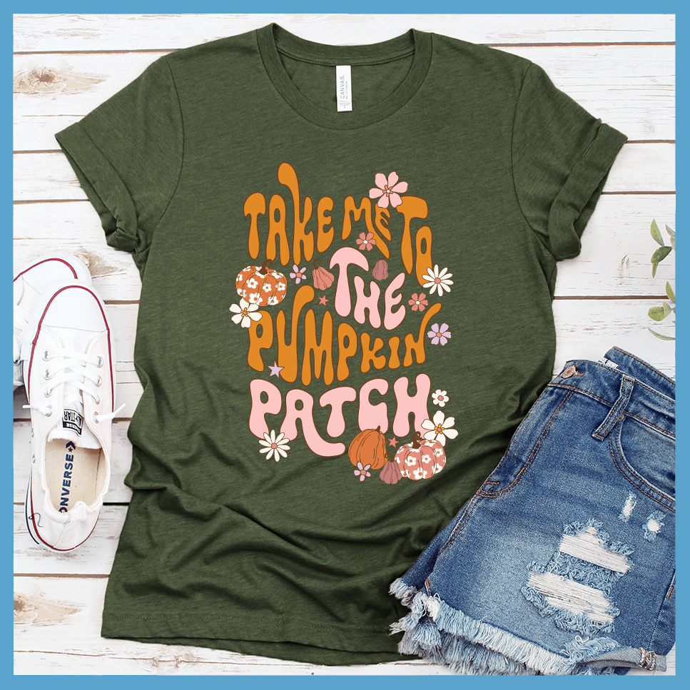 Take Me To The Pumpkin Patch T-Shirt Colored Edition