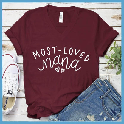 Most Loved Nana V-neck